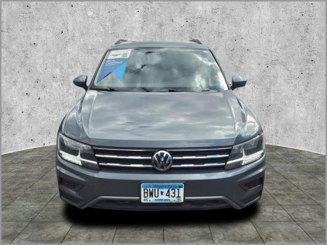 Certified 2018 Volkswagen Tiguan SE with VIN 3VV2B7AX2JM184980 for sale in Mankato, Minnesota