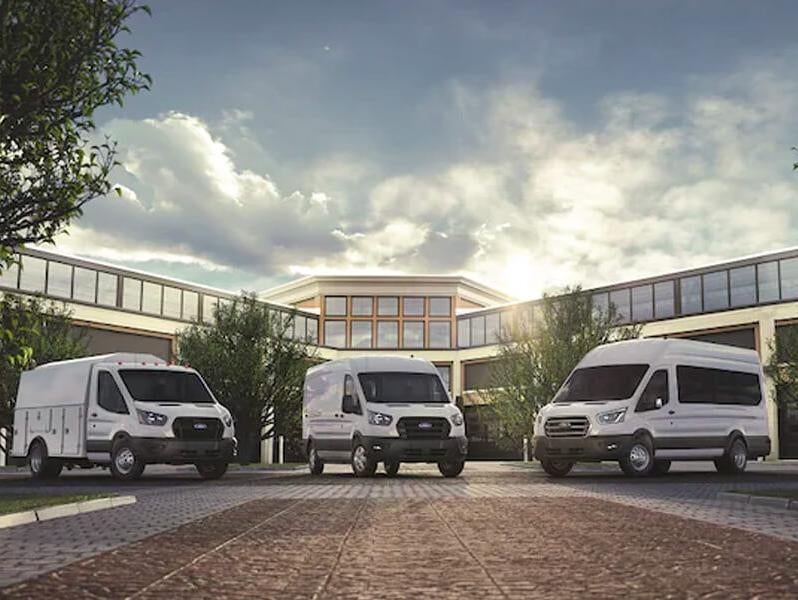 image of 3 commercial vehicles