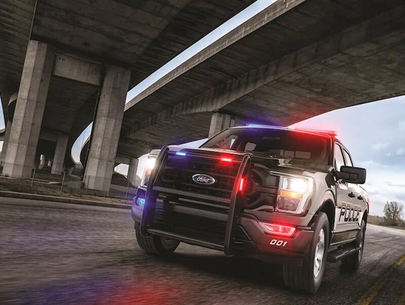 image of a police SUV